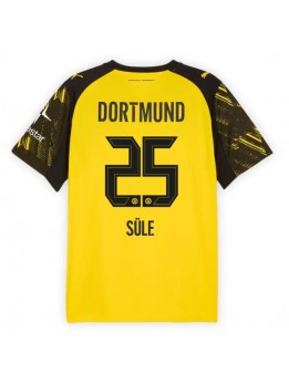 Billige Borussia Dortmund Niklas Sule #25 Hjemmedrakt 2025-26 Kortermet